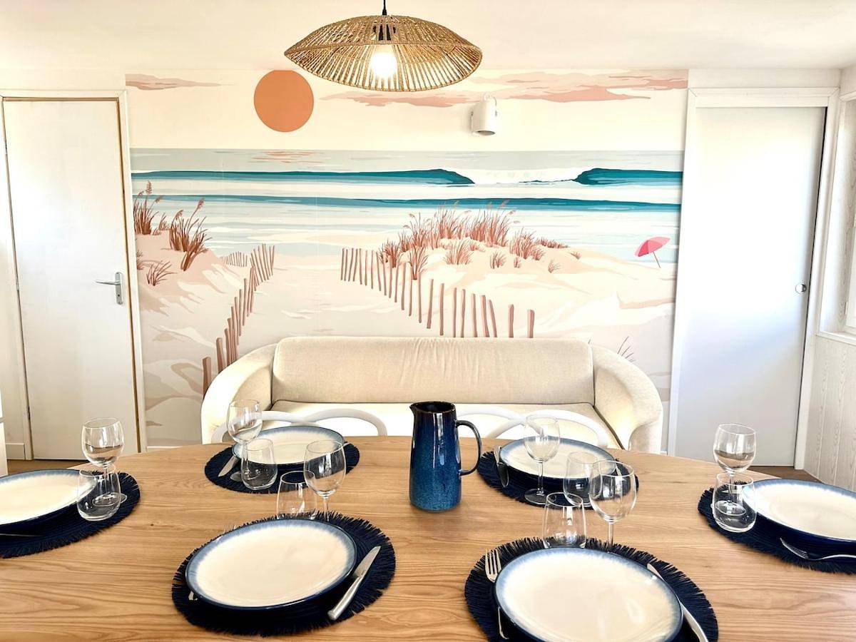 Chalet Sybille, front de mer 1ère Ligne clim avec draps et ménage final inclus in Plage des Chalets, Gruissan