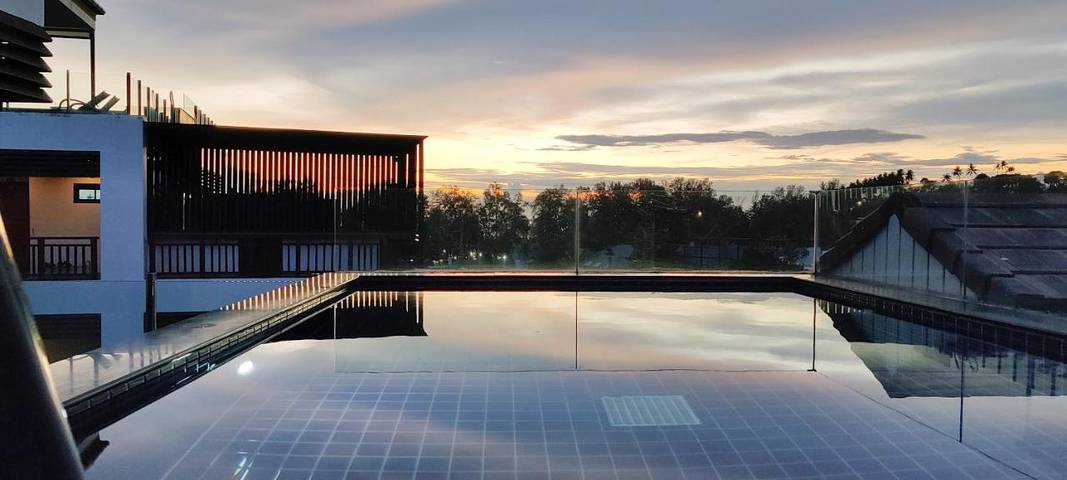 Ferienwohnung für 4 Personen, mit Ausblick und Balkon sowie Pool in Thailand