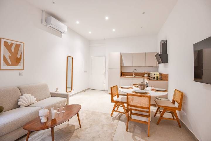 Gîte pour 4 personnes, adapté aux familles dans Gare De Marseille Saint Charles - 4