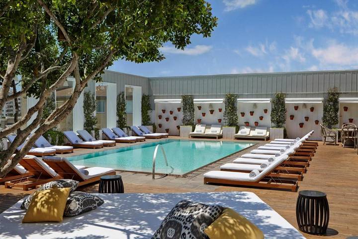 Hôtel pour 2 personnes, avec piscine et terrasse à Los Angeles - 2