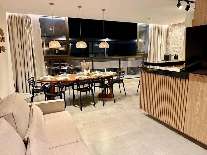 Casas e apartamentos de temporada para 8 pessoas, com vista e piscina em Maraú