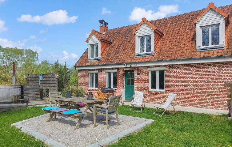 Location de vacances pour 10 personnes, avec Terrasse et Jardin dans Zuytpeene