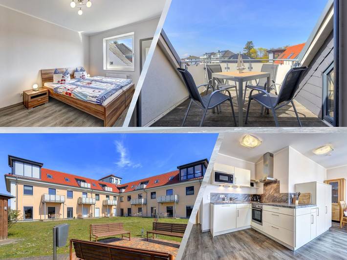 Ferienhaus für 4 Personen, mit Balkon und Garten sowie Seeblick, mit Haustier in Peenemünde - 3