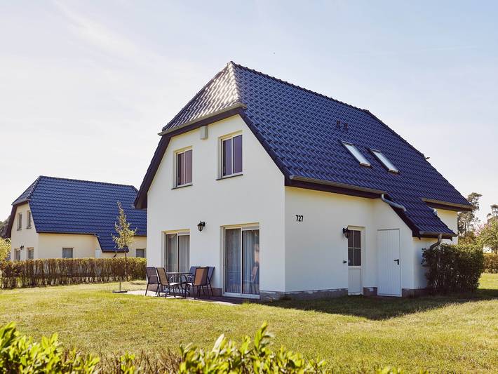 Ferienhaus für 4 Personen, mit Terrasse und Garten sowie Pool und Sauna in Krakow am See
