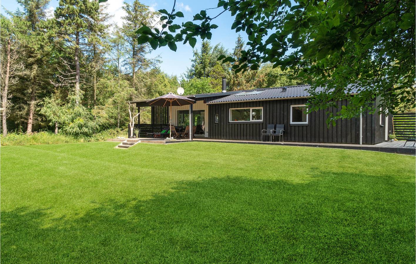 Ferienhaus für 6 Personen mit Terrasse in Thyholm, Oddesund