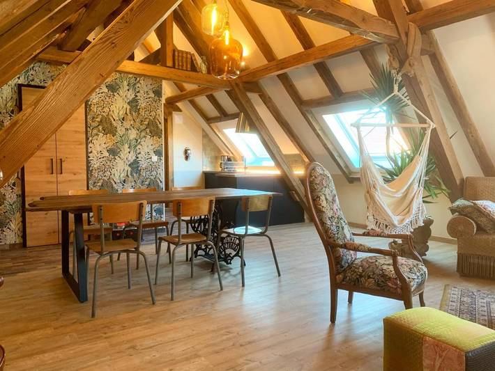 Gîte pour 6 personnes, avec terrasse dans Fessenheim-le-Bas - 4