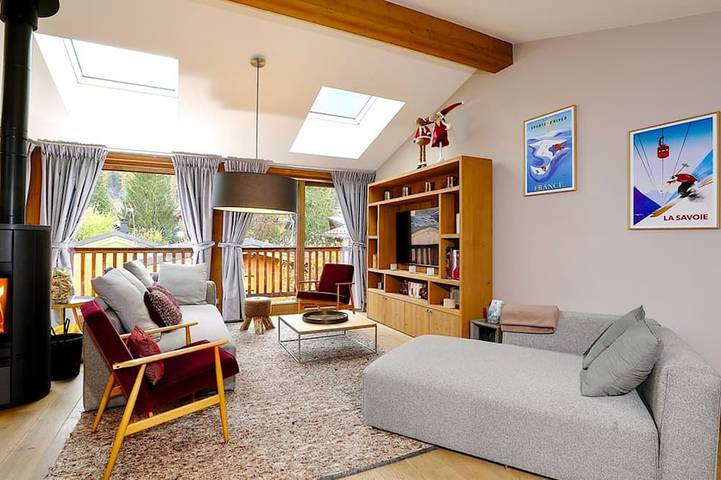Maison de vacances pour 8 personnes, avec sauna et balcon dans Courchevel 1300 (Le Praz)