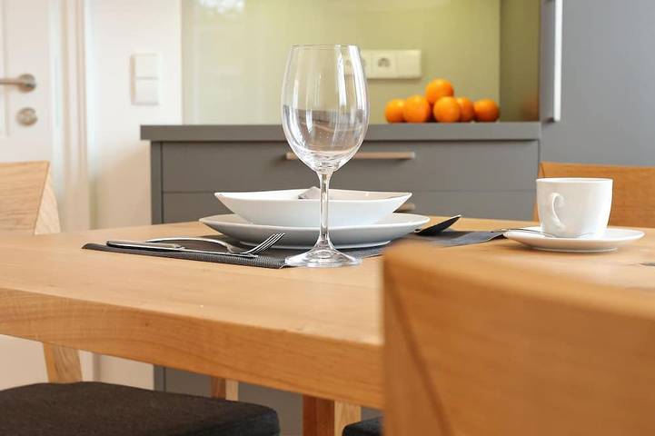 Ferienwohnung für 5 Personen, mit Garten