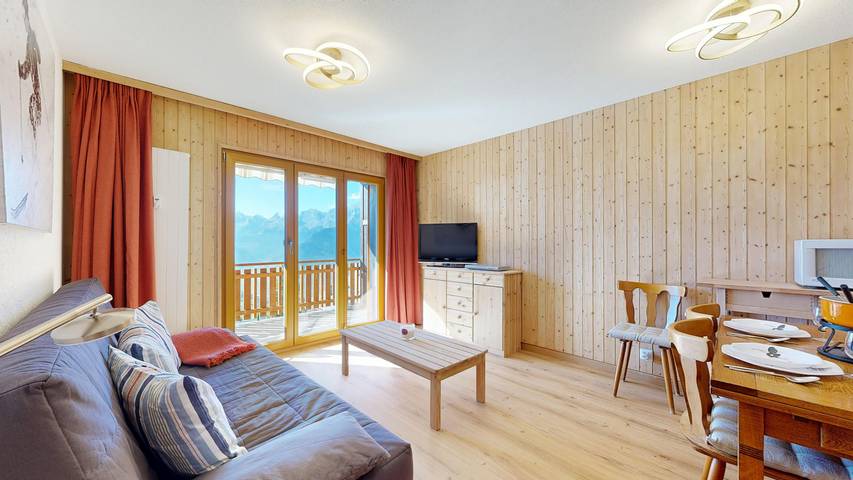 Appartement entier, Hortensia H 022 - View apartment 4 pers in Veysonnaz, Alpes valaisannes