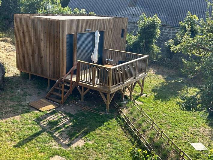 Chalet pour 2 personnes, avec jardin, animaux acceptés dans Lozère - 4