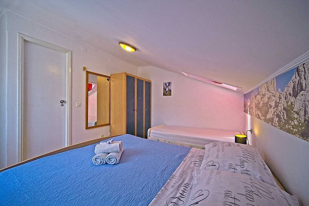 Ganze Wohnung, Matana Pomena - A5 Apartment mit zwei Schlafzimmern und Terrasse in Pomena, Mljet