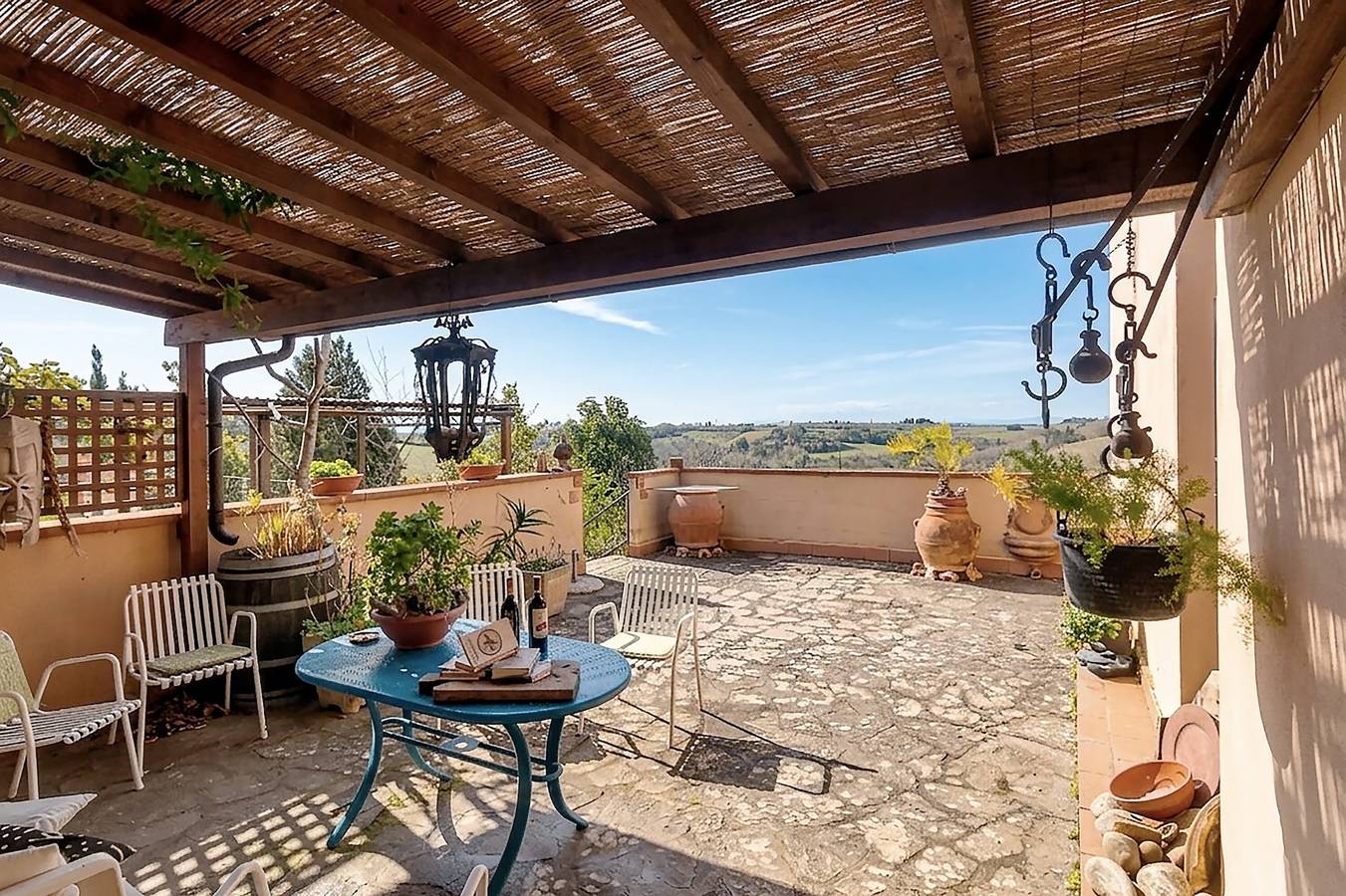 Zimmer „Casa Bice“ mit privater Terrasse und Wlan in Certaldo, Chianti