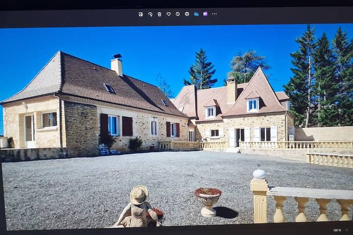 Holiday home for 4 people, with terrace and pool as well as garden, with pets - 1