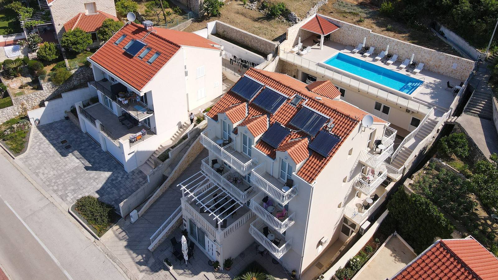 Ganze Wohnung, Villa Samba - Standard One-Bedroom Apartment with Balcony and Sea View in Plat, Dubrovnik-Neretva