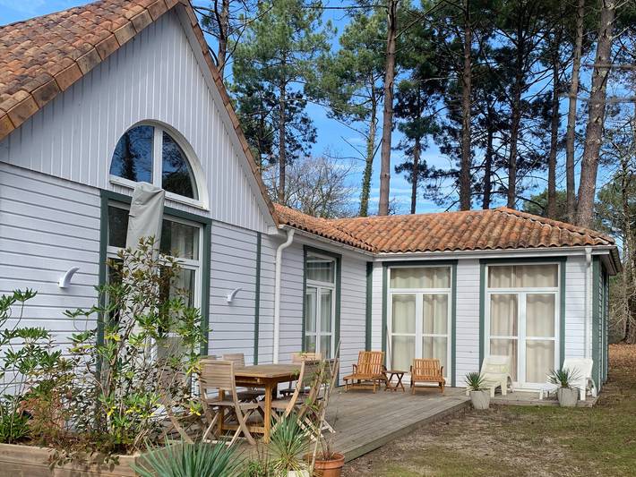 Villa voor 8 personen, met Terras en Tuin in Biscarrosse