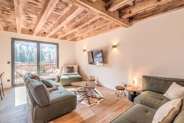 Chalet pour 8 personnes, avec jardin et terrasse à Praz-sur-Arly