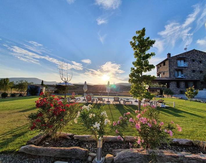 Hôtel pour 2 personnes, avec jardin ainsi que piscine et jacuzzi à Aínsa - 4