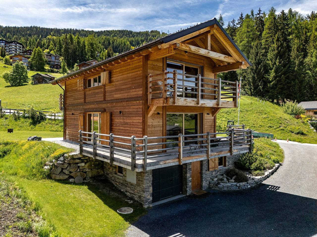 Chalet Panaga in La Tzoumaz, Riddes