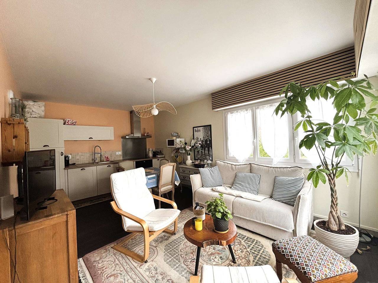 Appartement de vacances entier, Fouesnant, bel appartement 4 personnes à 50 m de la plage de Cap Coz in Bénodet, Région de Quimper