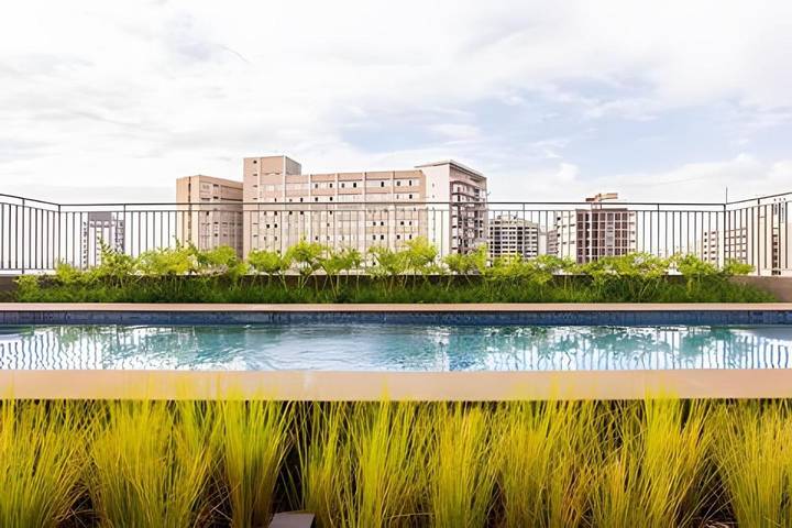 Casas e apartamentos de temporada para 2 pessoas, com piscina e balcão em Pinheiros
