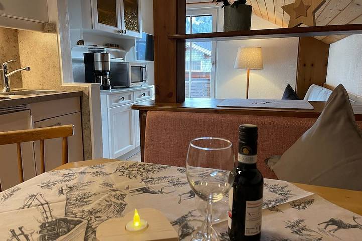 Ferienwohnung für 3 Personen, mit Garten in Schattwald