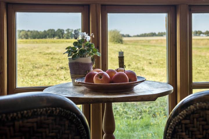 Studio für 2 Personen, mit Garten