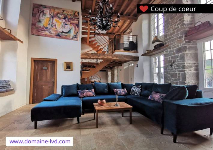 Gîte pour 15 personnes, avec jacuzzi et terrasse ainsi que piscine et jardin, animaux acceptés