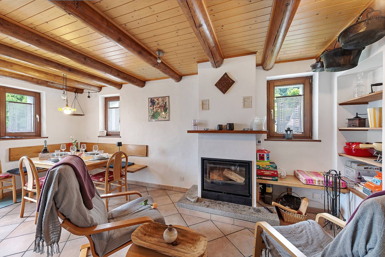 Rustico San Martin in Cugnasco-Gerra, Tessiner Alpen