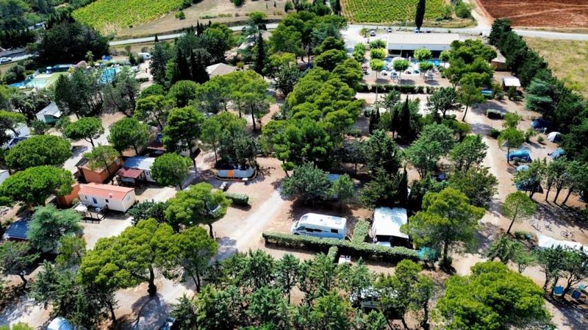 Camping voor 5 personen, met kinderzwembad in Aude