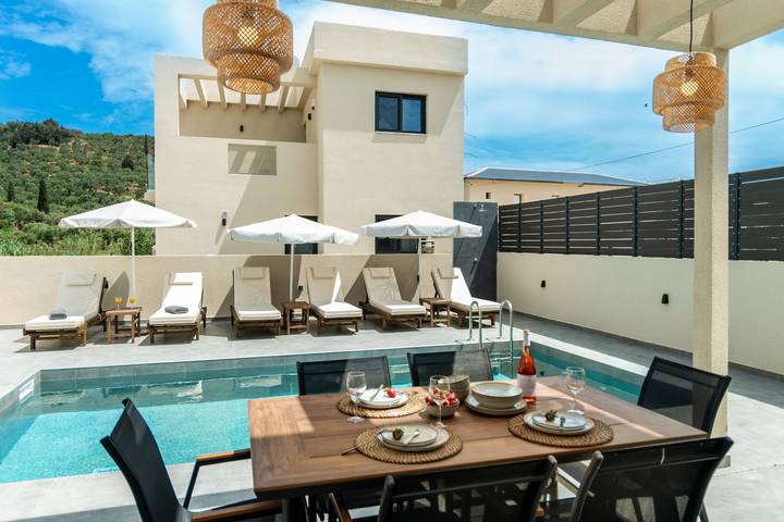 Villa für 6 Personen, mit Garten