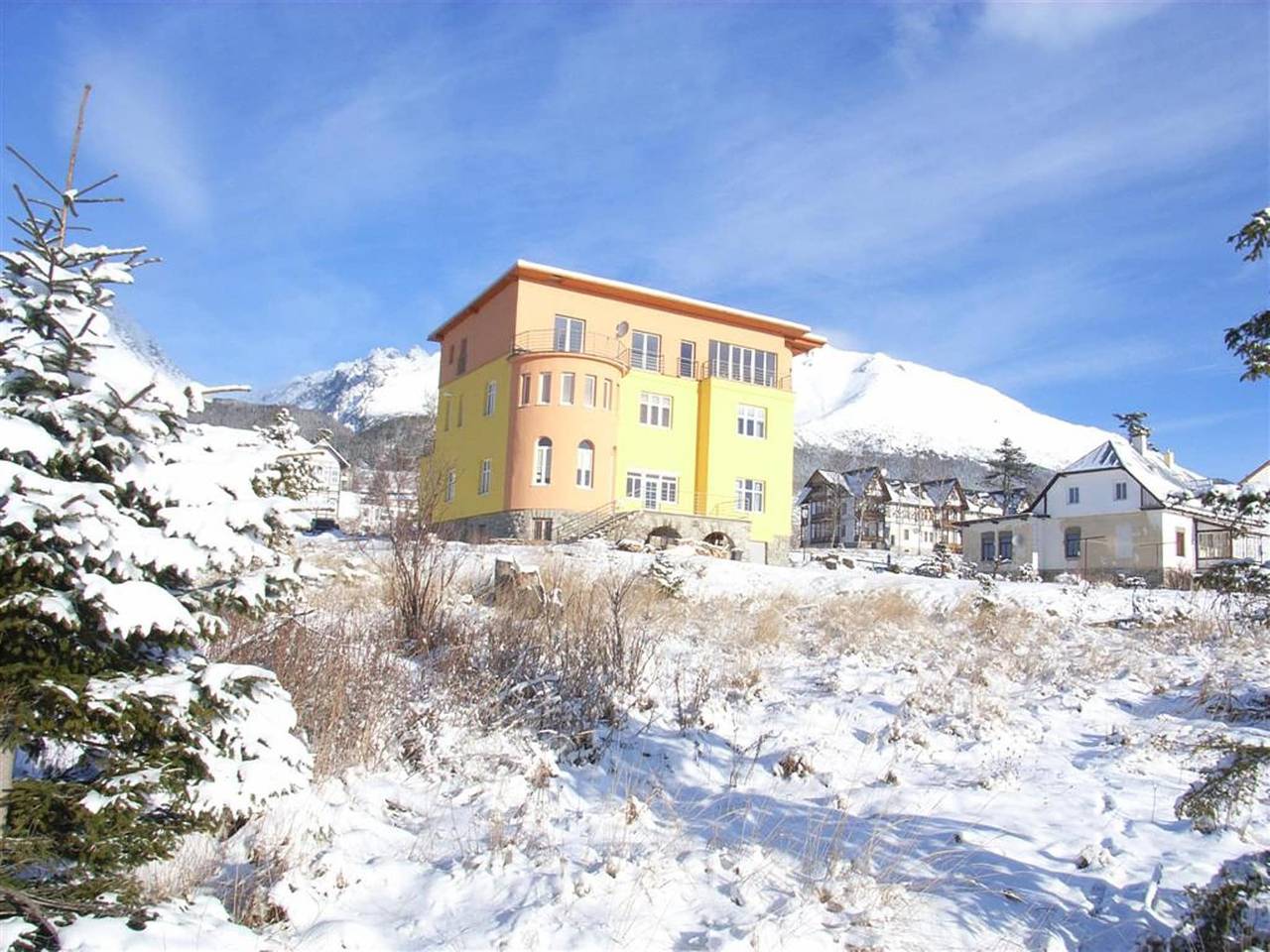 Ganze Wohnung, Apartment mit Panoramablick auf die Tatra in Tatranska Lomnica Ski Area, Vysoké Tatry