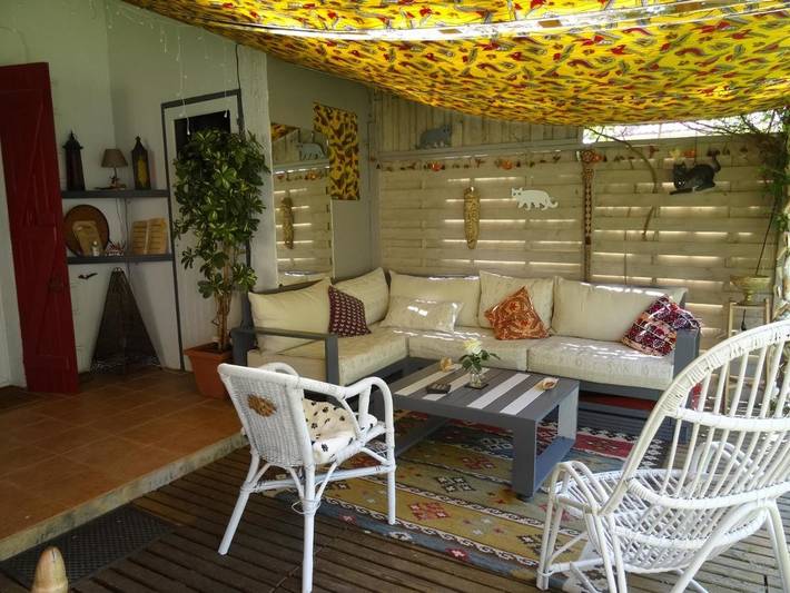 Alojamiento y desayuno para 3 personas, con jardín - 1