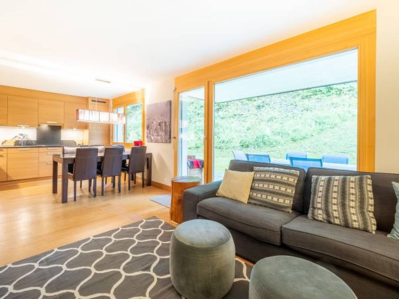 Ganze Wohnung, Ferienwohnung für 6 Personen mit Sauna in Flims-Dorf, Flims