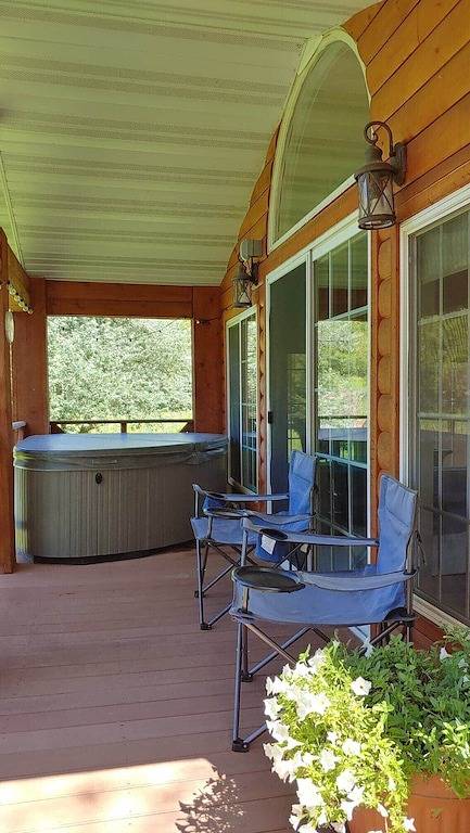 Abgeschiedene rustikale Hütte in Monroe County (WI)