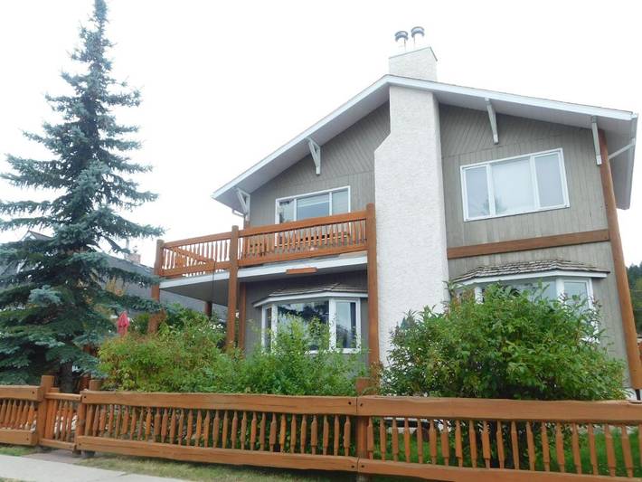 Gîte pour 6 personnes, avec terrasse dans Jasper