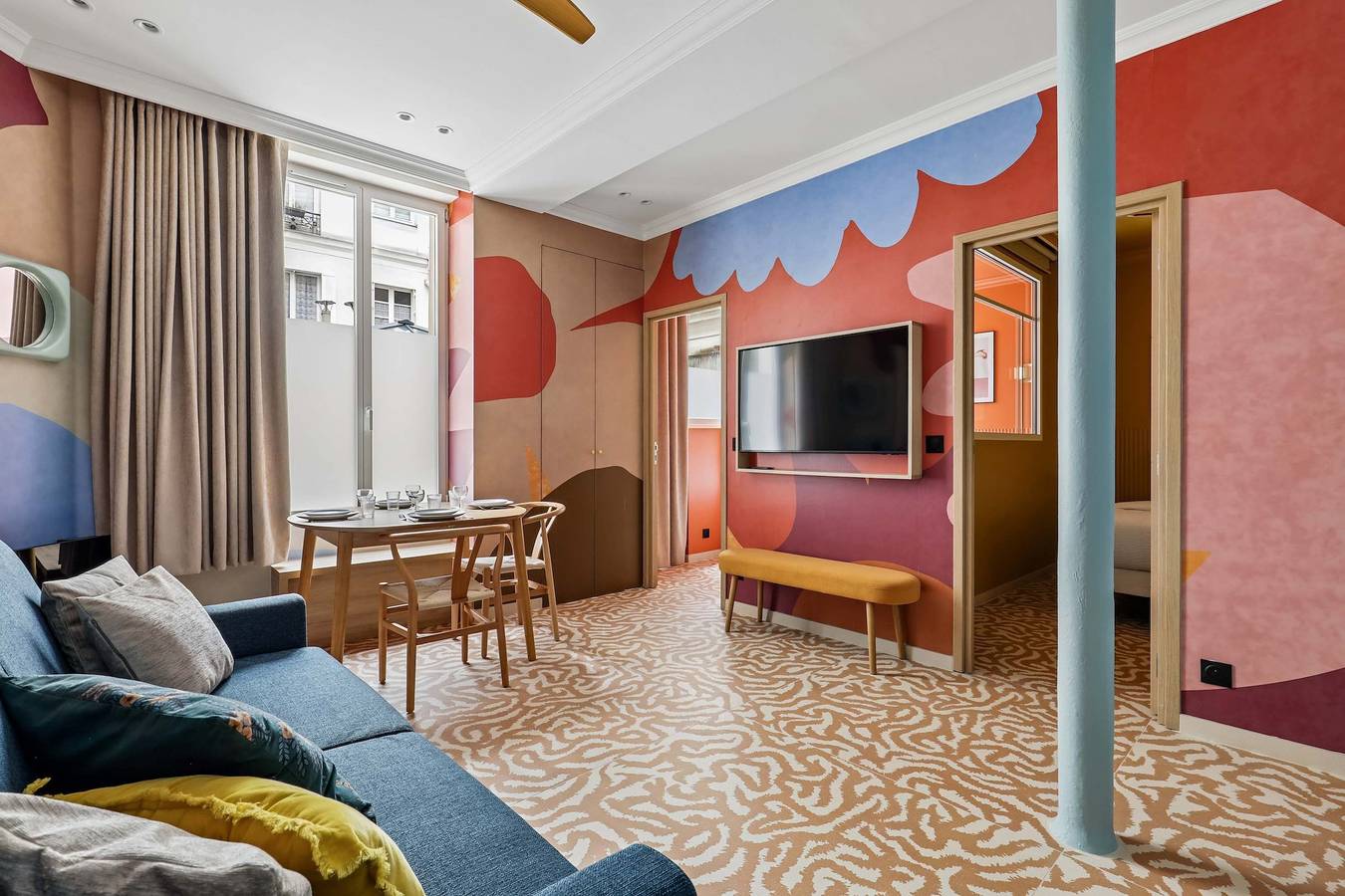 Ganze Wohnung, Stunning flat 2 bedrooms sleeps 6 Canal Saint-Martin in 10e Arrondissement, Paris