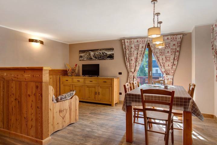 Appartement de vacances pour 6 personnes, avec Balcon et Jardin à Cogne