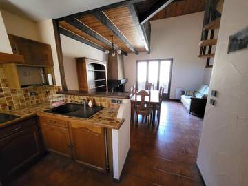 Gîte pour 6 personnes, avec balcon et vue à Tende