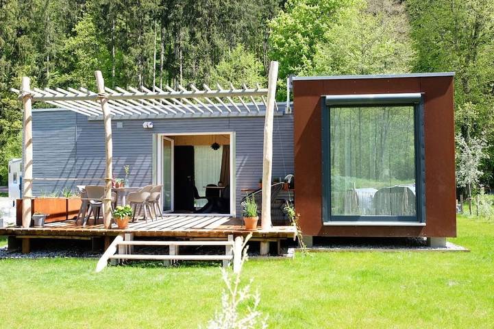 Ferienhaus für 4 Personen, mit Garten, mit Haustier