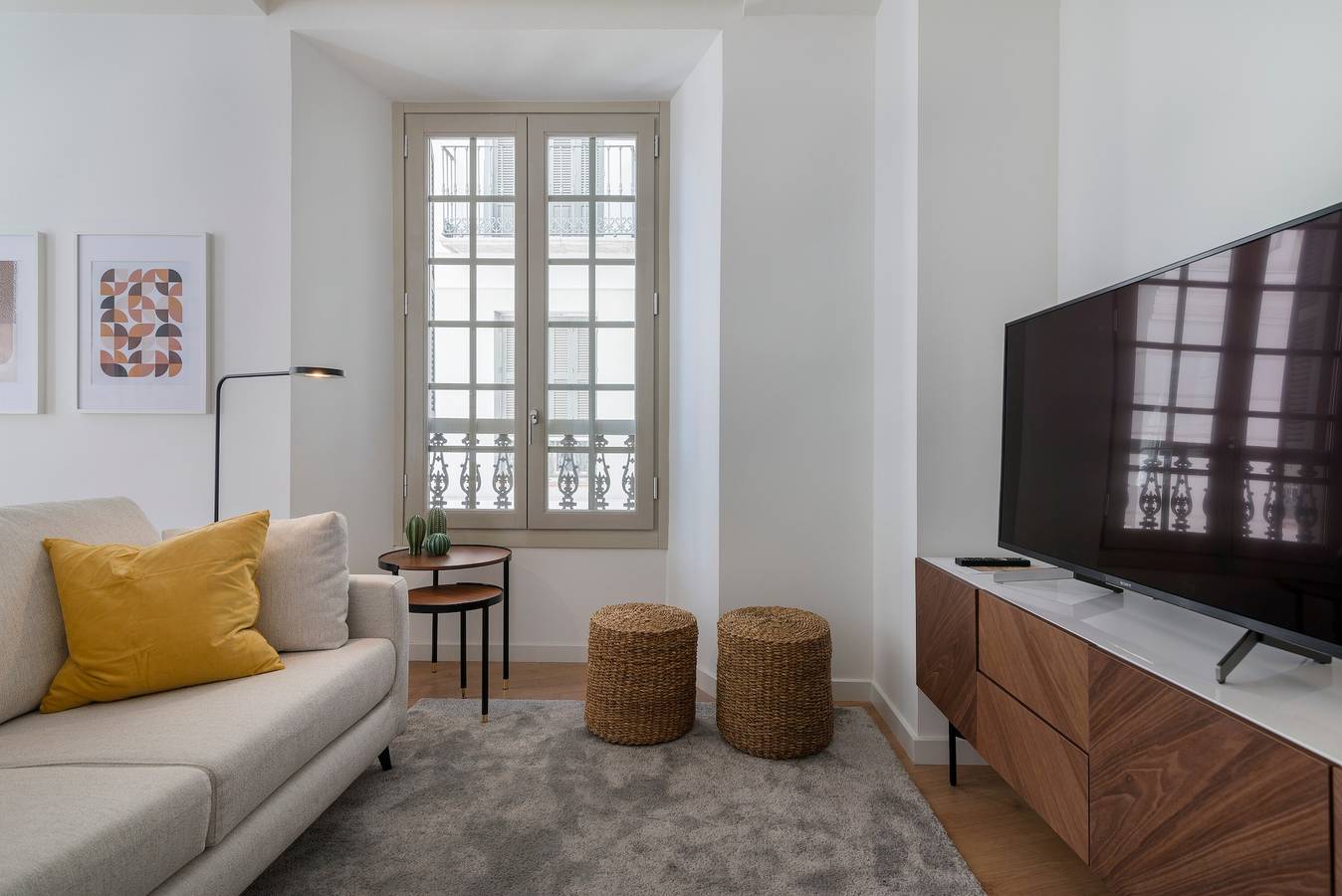 Apartamento entero, Key-wise lujo Alcántara Plaza Teatro 2 hab. parking gratis in Malaga Centro Historico, Málaga