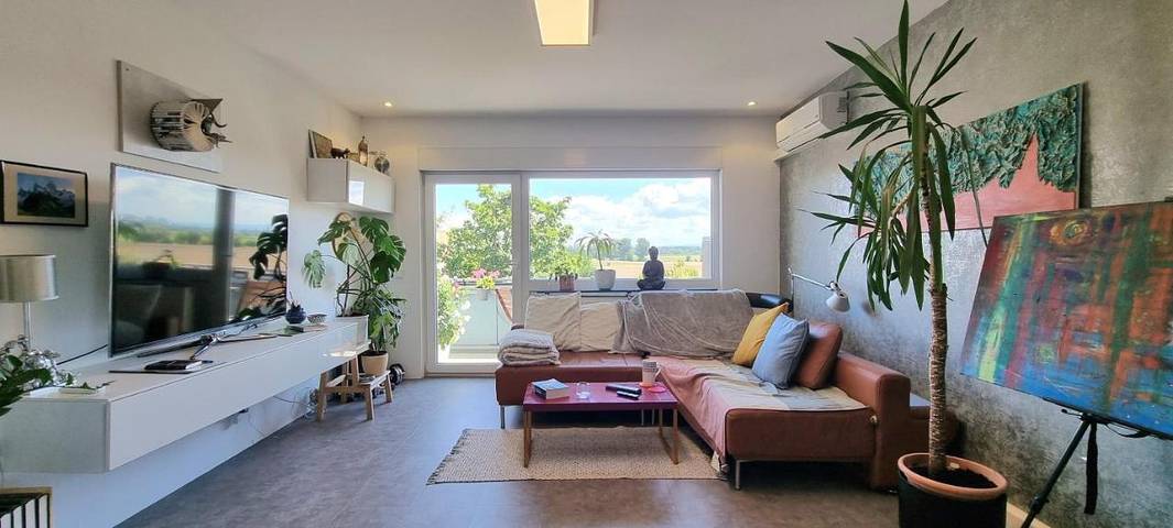 Ferienwohnung für 4 Personen, mit Ausblick und Balkon in Frankenthal