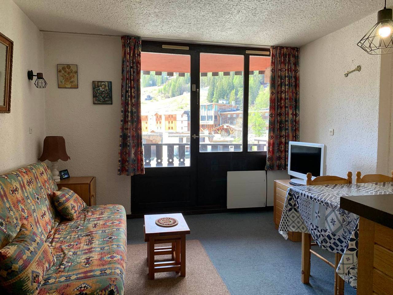 Estudio entero, Estudio luminoso, balcón sur, cerca de pistas, parking, Pra Loup in Pra-Loup, Uvernet-Fours