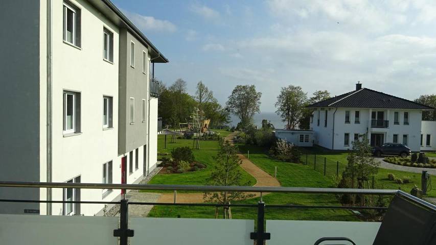 Ferienwohnung für 6 Personen, mit Balkon und Garten sowie Sauna in Garz