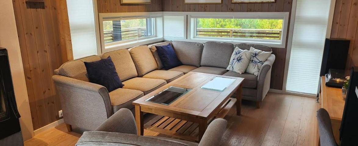 Villa für 8 Personen, mit Ausblick und Seeblick sowie Sauna und Garten, mit Haustier in Norwegen - 3