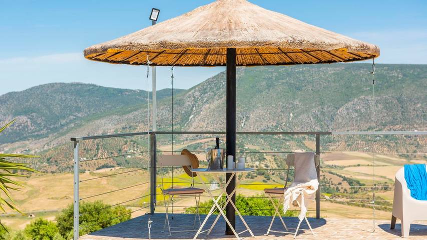 Chalet para 4 personas, con piscina y balcón/terraza, Se admiten mascotas en Sierra de Cádiz - 4
