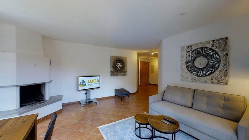 Ferienwohnung für 4 Personen, mit Balkon und Ausblick in Bregaglia