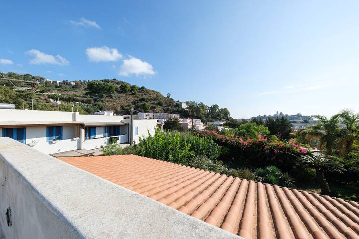 Villa 'Valle Canale Piccola' mit Meerblick, Wlan und Klimaanlage in Lipari (Stadt), Lipari
