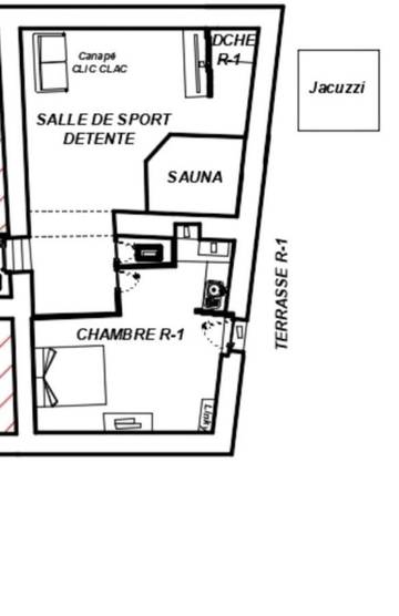 Gîte pour 4 personnes, avec vue et piscine ainsi que terrasse et sauna, animaux acceptés à Yzeron