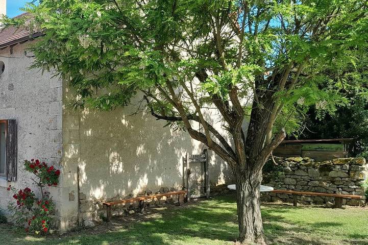 Gîte pour 15 personnes, avec jardin à La Trimouille