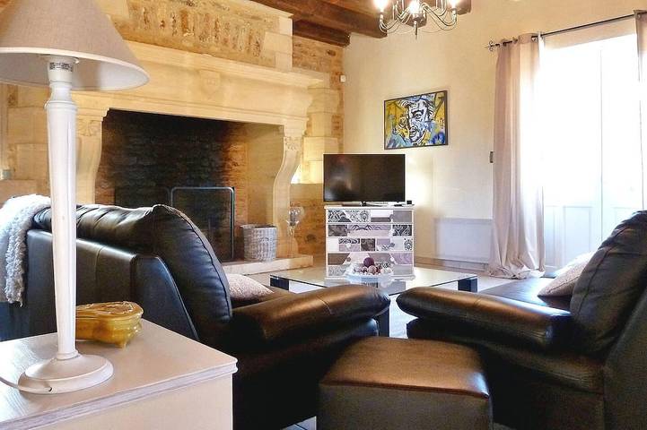 Location de vacances pour 10 personnes, avec terrasse, animaux acceptés à Prats-de-Carlux - 4